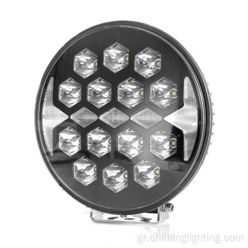 Universal 8,7 ιντσών Offroad LED οδήγησης ελαφρύ φορτηγό αδιάβροχο φώτα LED για φορτηγό